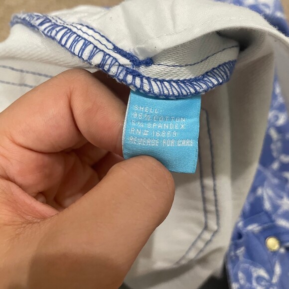 J. Mclaughlin Lexi Jean Midi Neo Anchorage - Blue/White Nautical 6 - Picture 5 of 6